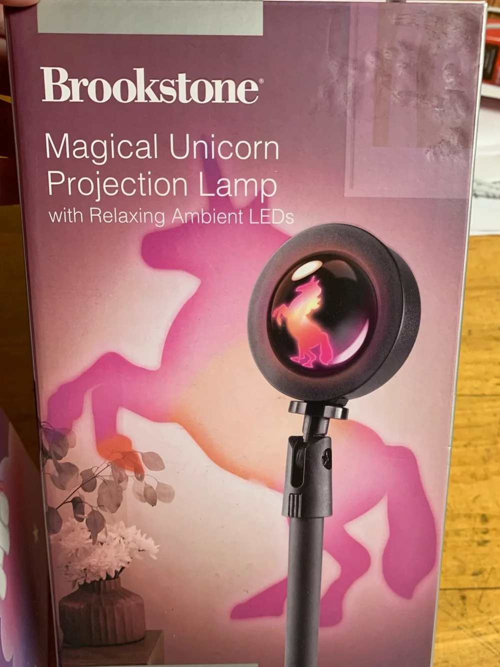 Brookstone unicorn projection